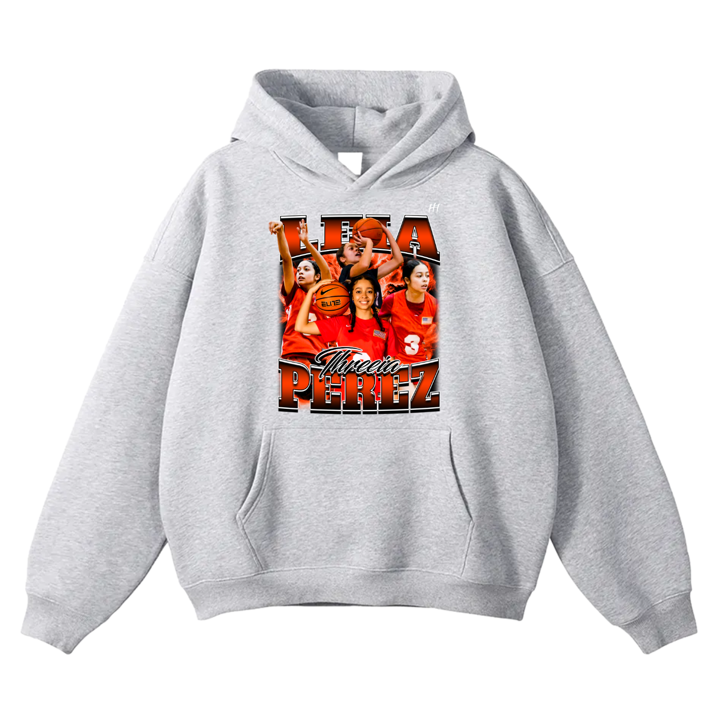 Leia Perez Oversize Fleeced Hoodie