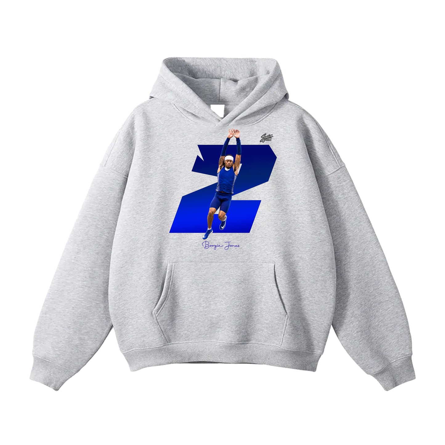 Boogie Jones Oversize Fleeced Hoodie