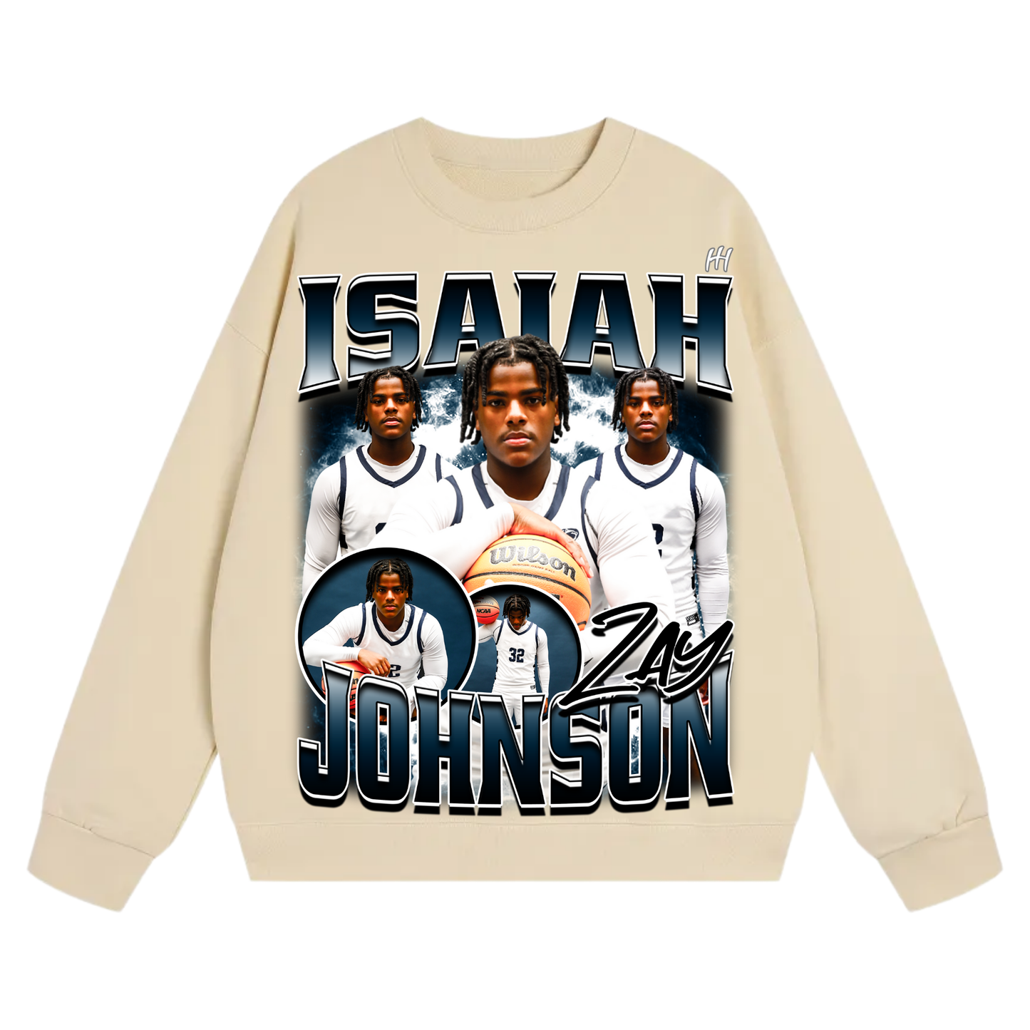 Isaiah Johnson Heavyweight Crewneck Sweatshirt