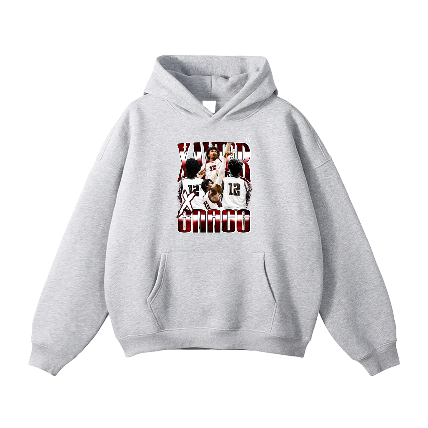 Xavier Snagg Oversize Fleeced Hoodie