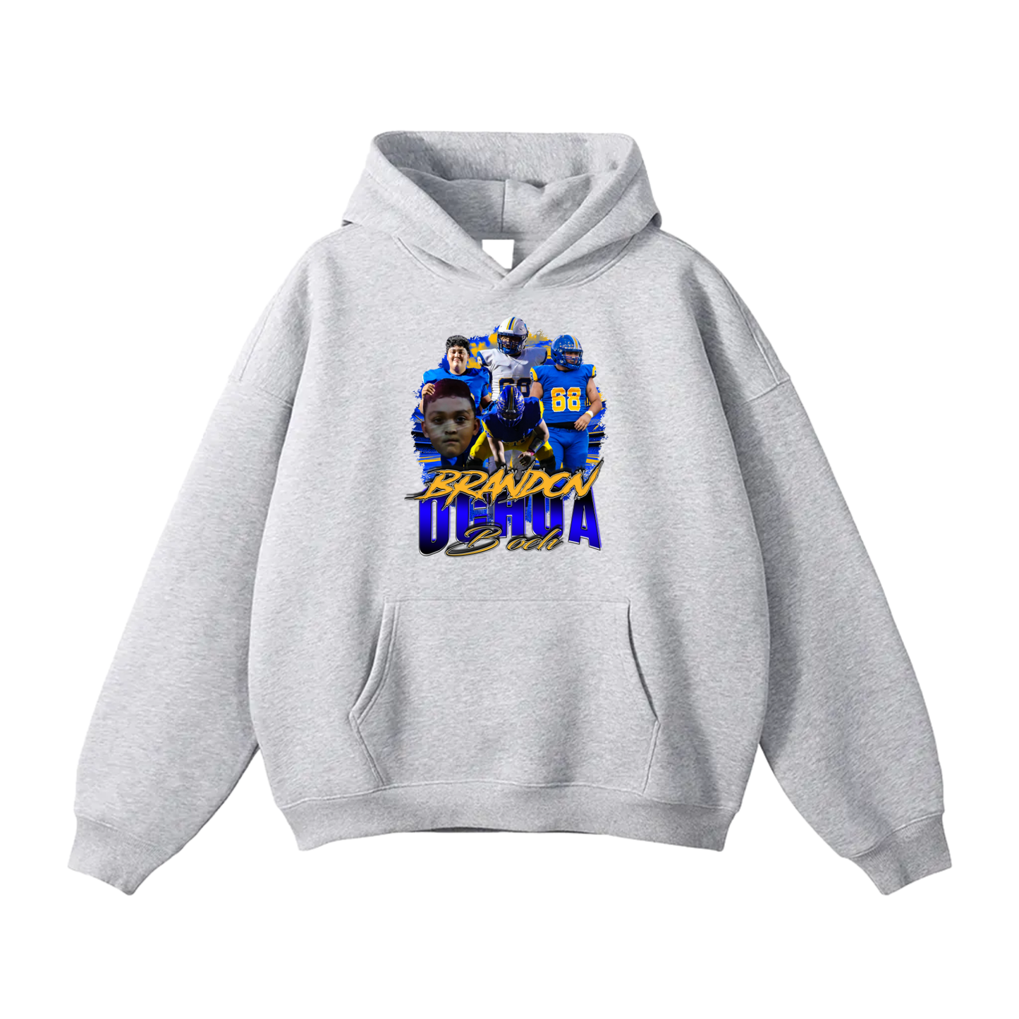 Brandon Ochoa Oversize Fleeced Hoodie