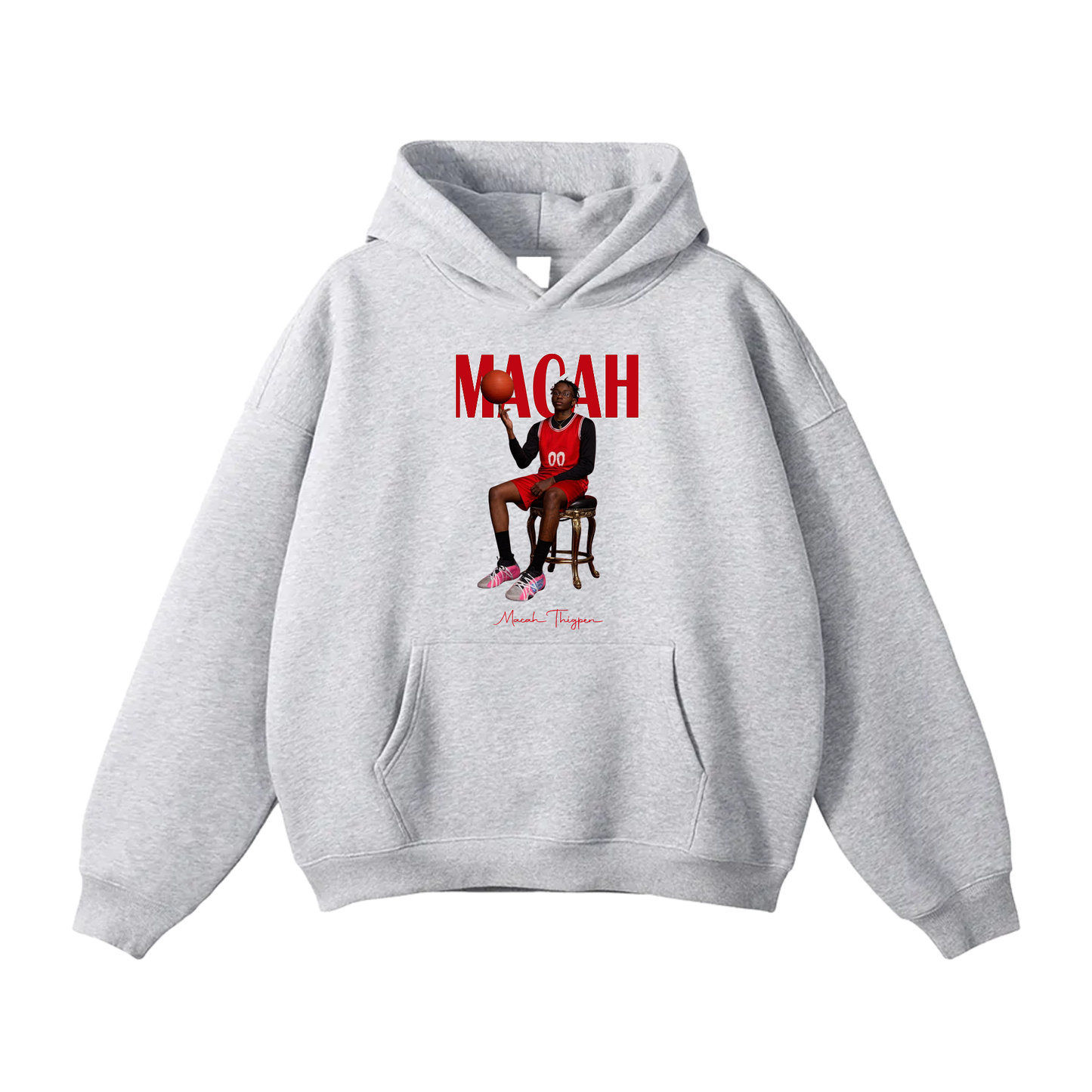 Macah Thigpen Oversize Fleeced Hoodie