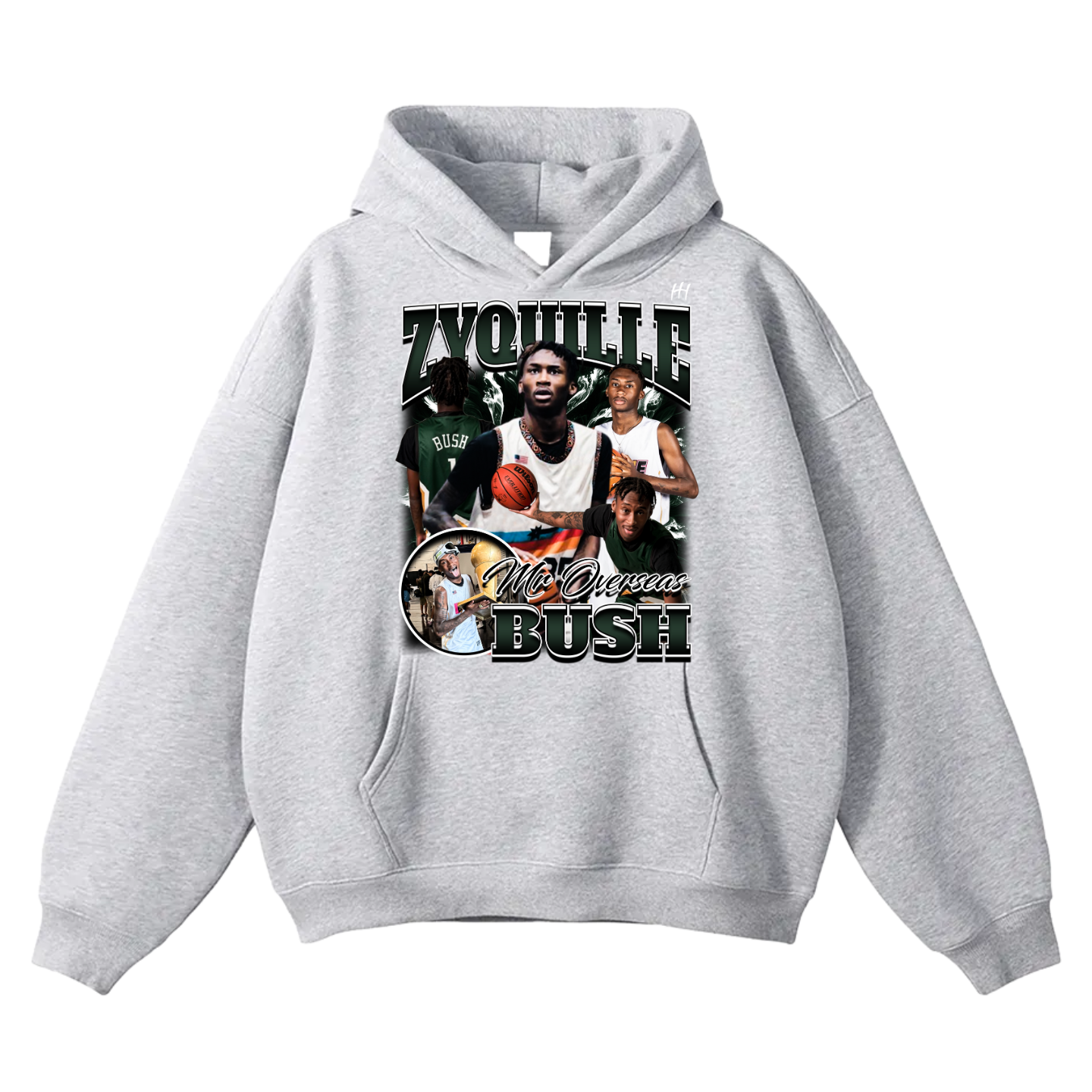 Zyquille Bush Oversize Fleeced Hoodie