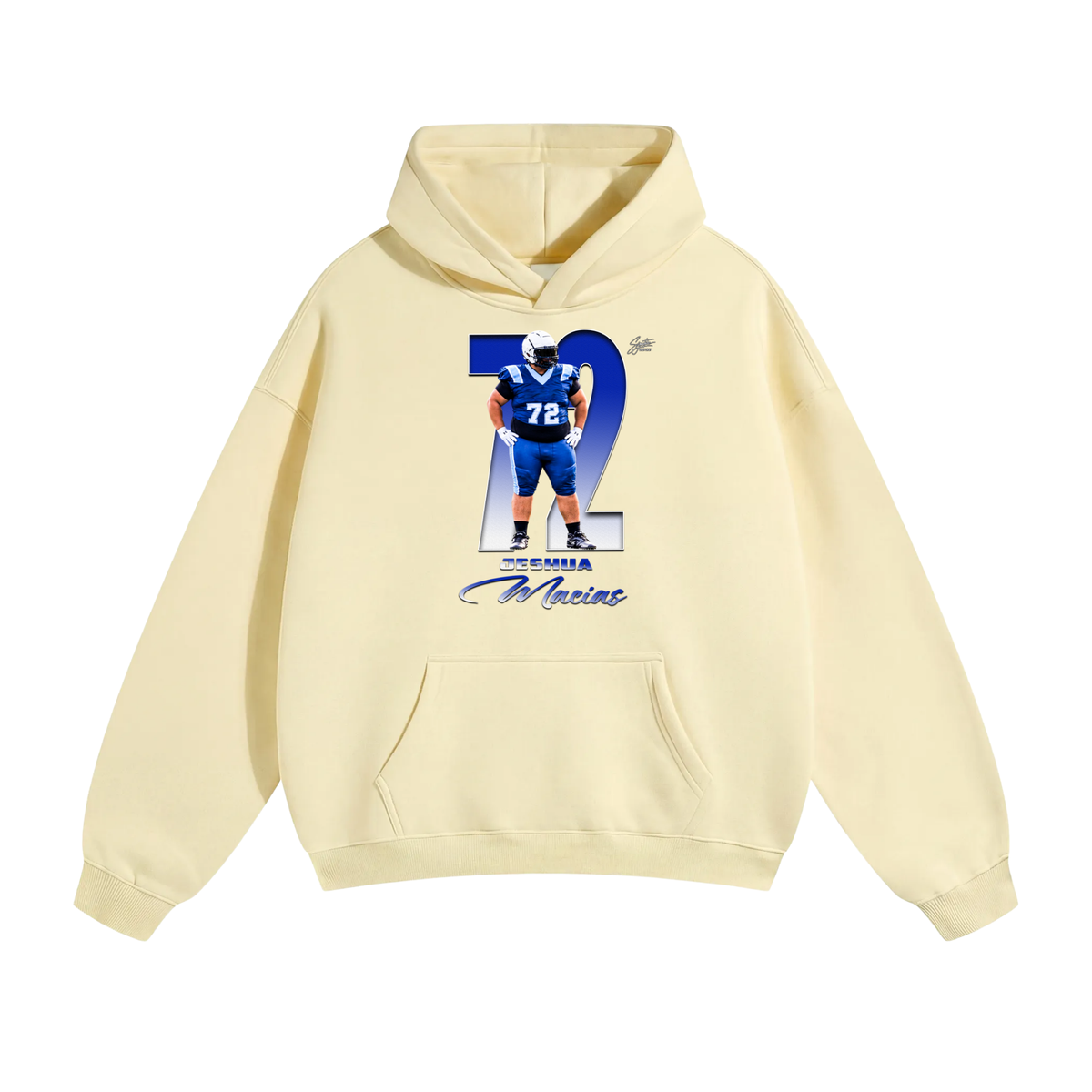 Jeshua Macias Oversize Fleeced Hoodie