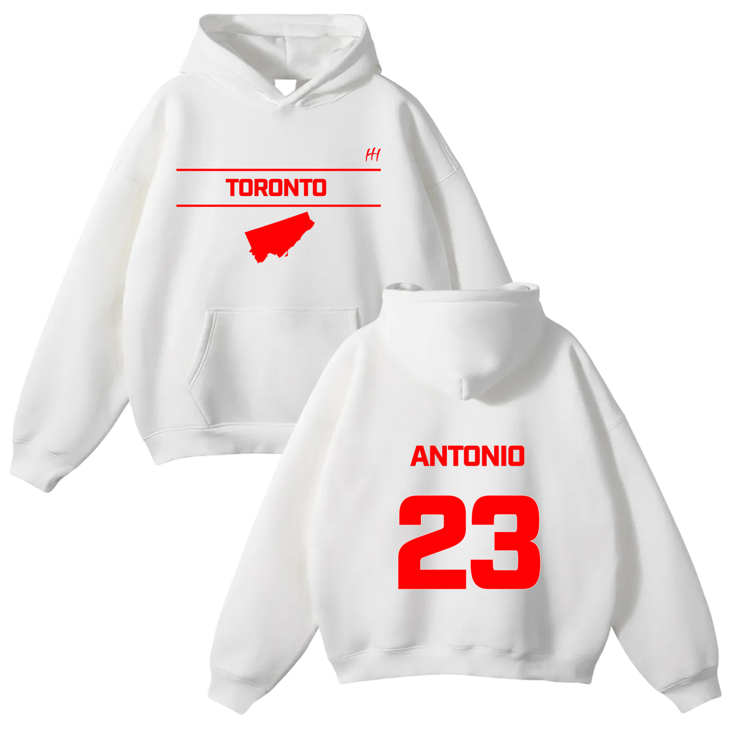 Antonio Blanco Oversize Fleeced Hoodie