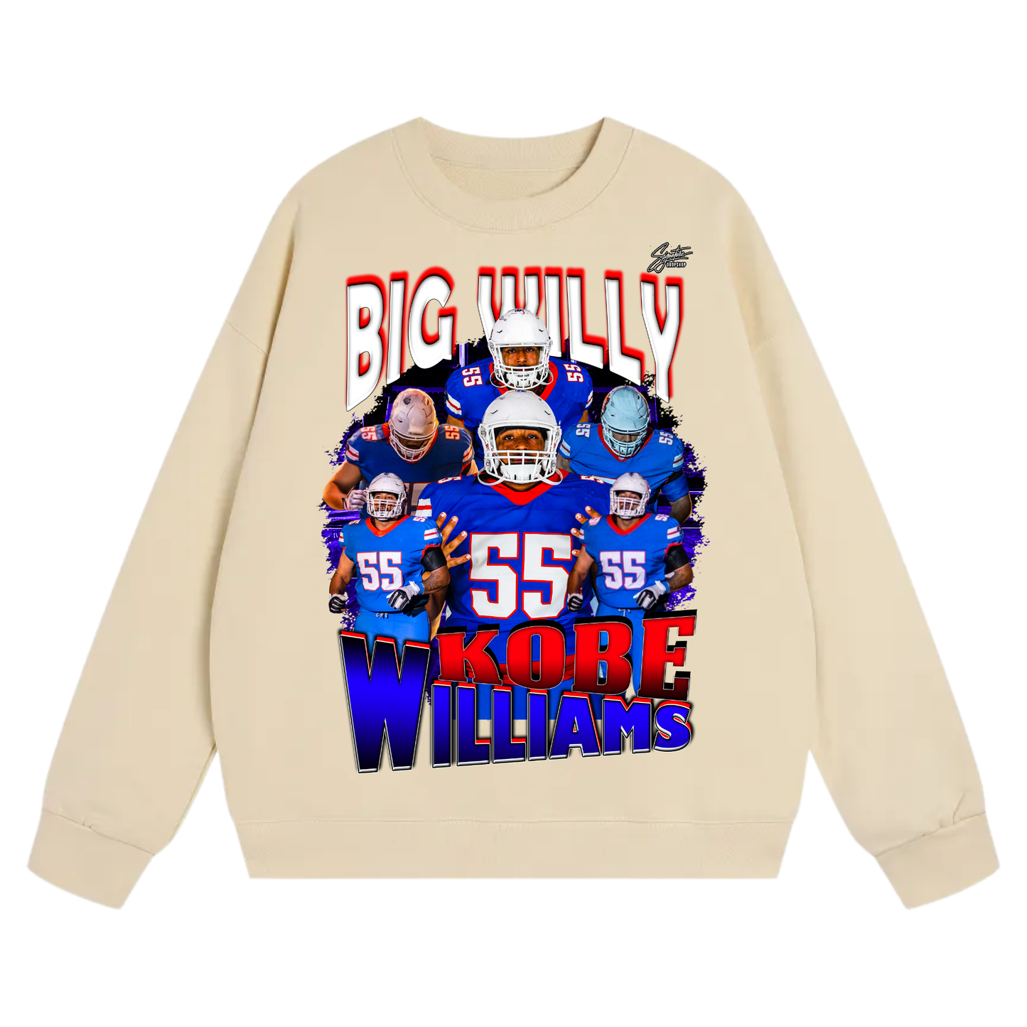 Kobe Williams Heavyweight Crewneck Sweatshirt