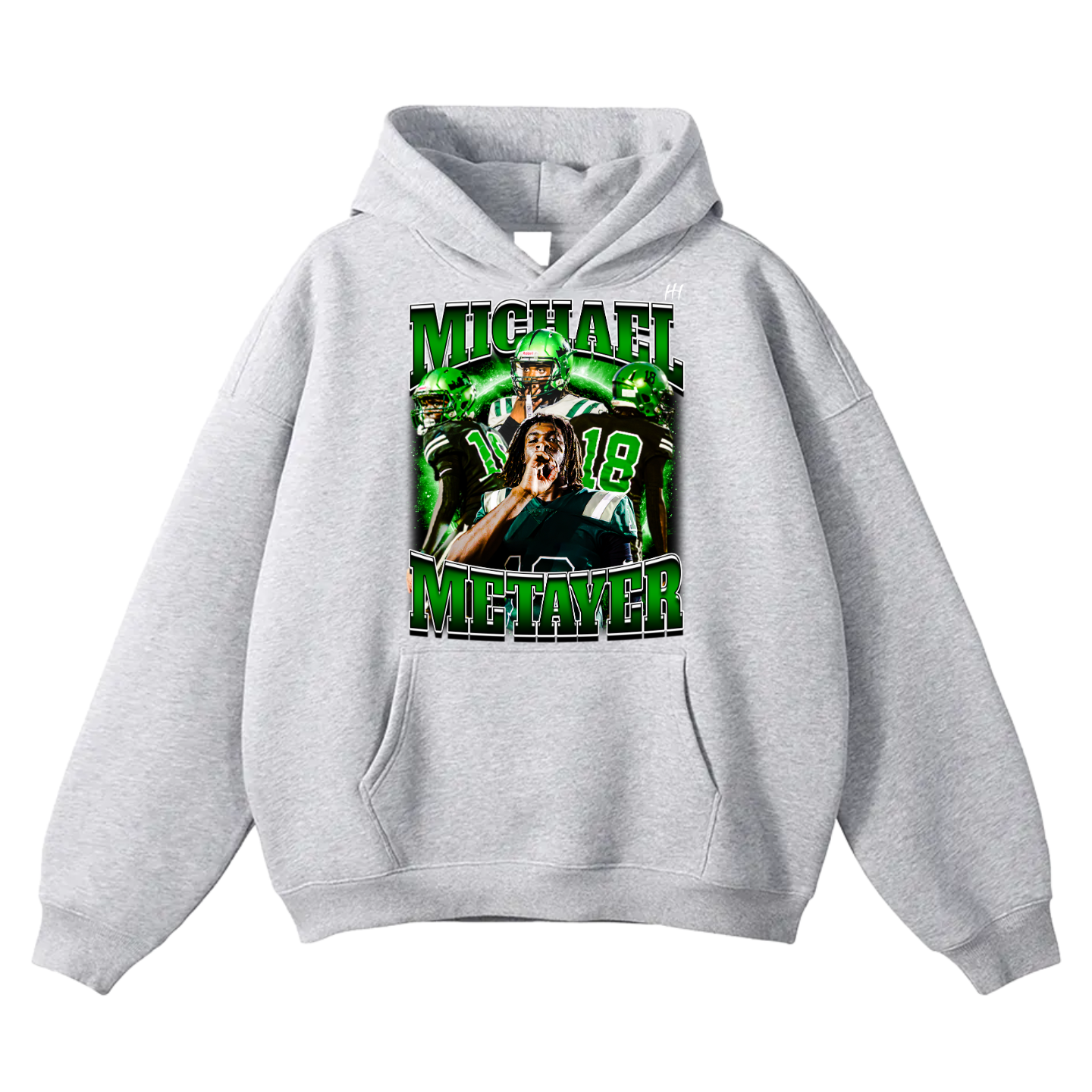 Michael Metayer Oversize Fleeced Hoodie