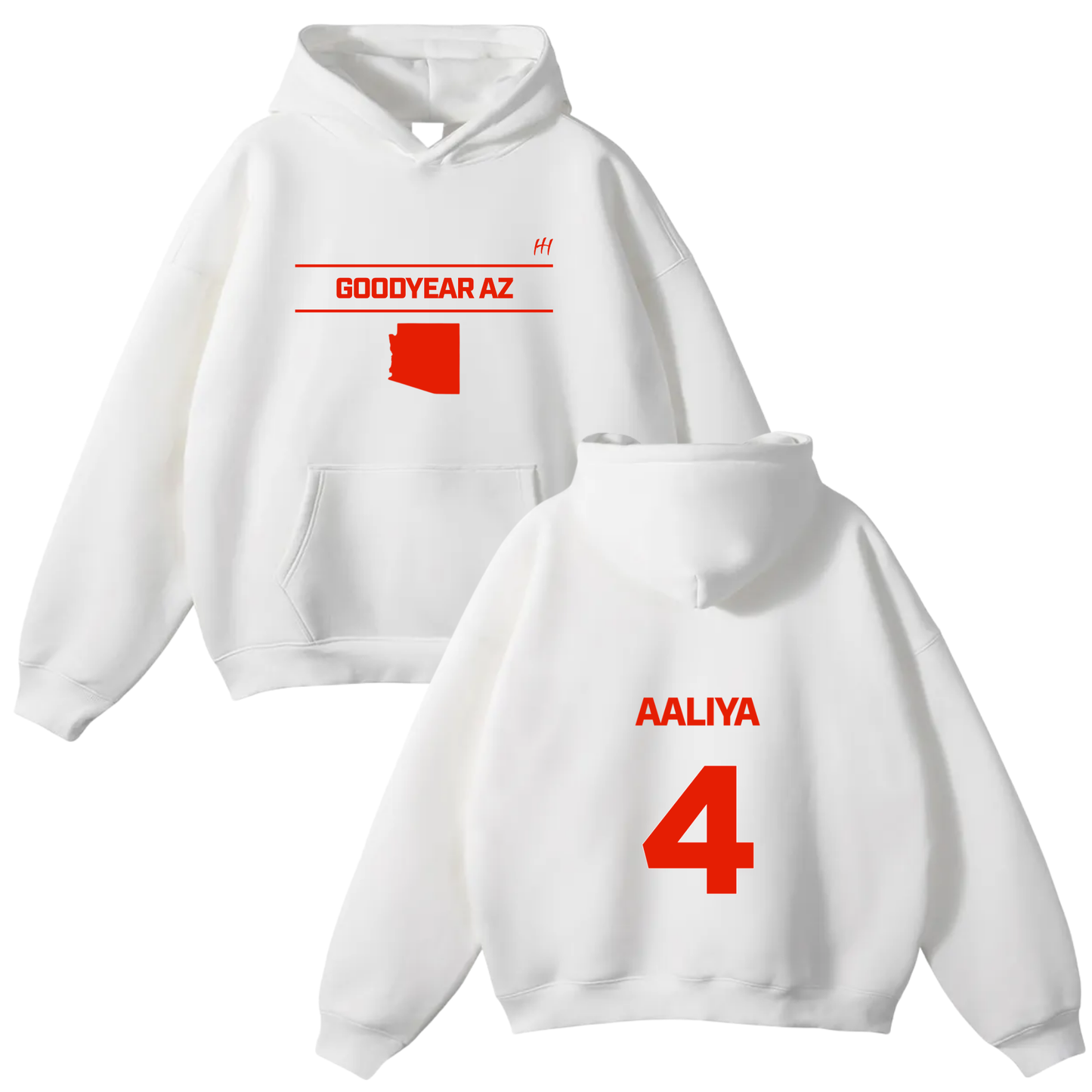 Aaliya Oliver Oversize Fleeced Hoodie