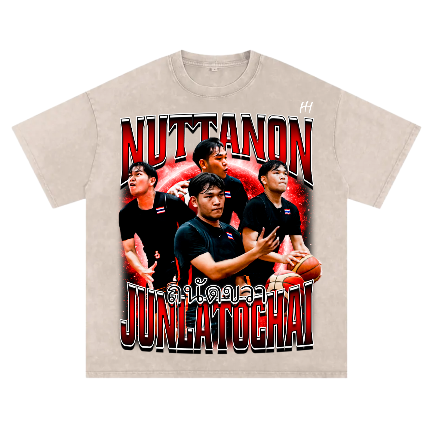 Nuttanon Junlatochai Oversized T-shirt