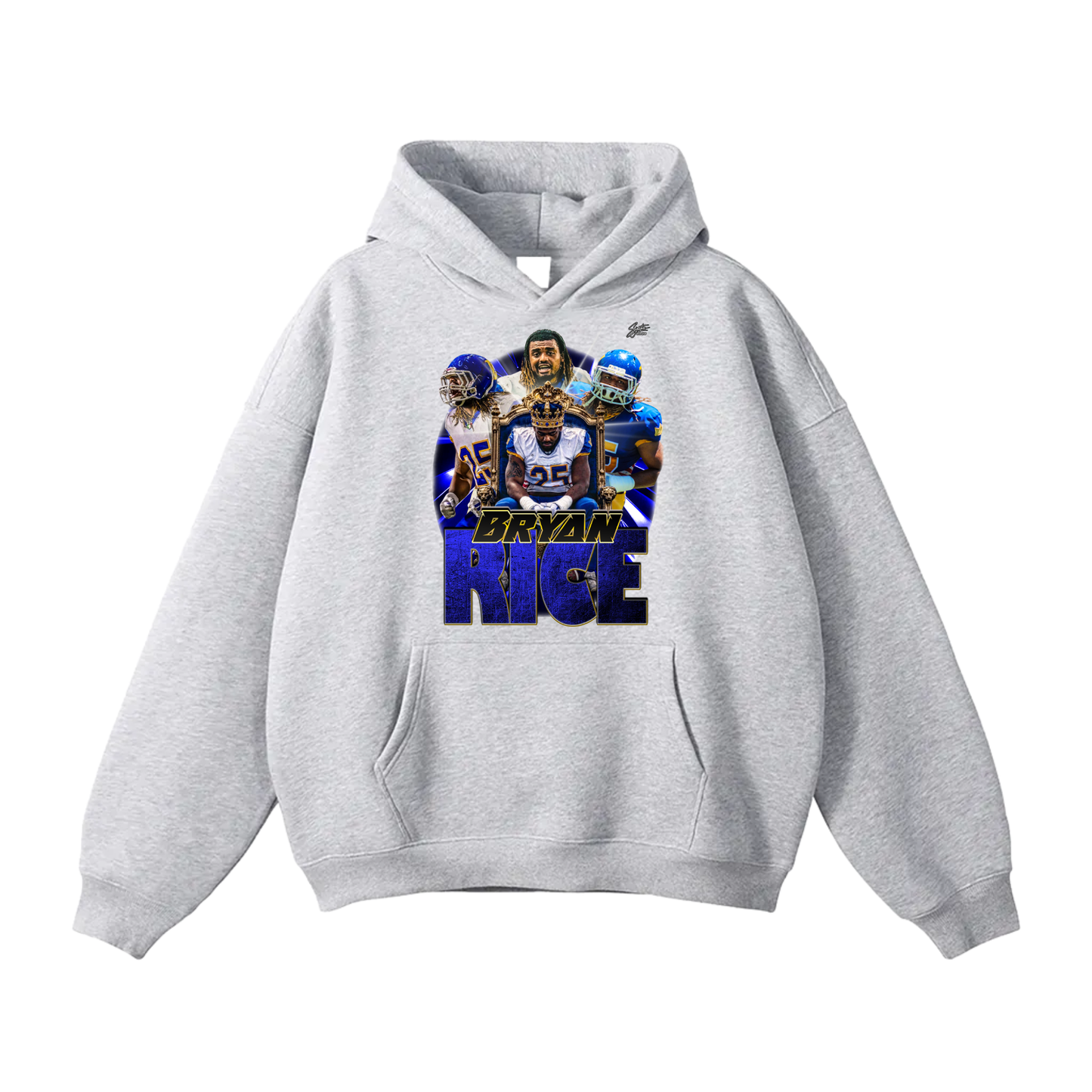 Bryan Rice Oversize Fleeced Hoodie