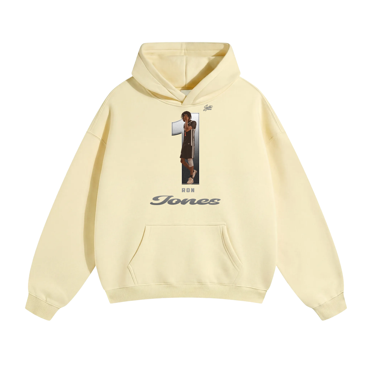 Ron Jones Oversize Fleeced Hoodie