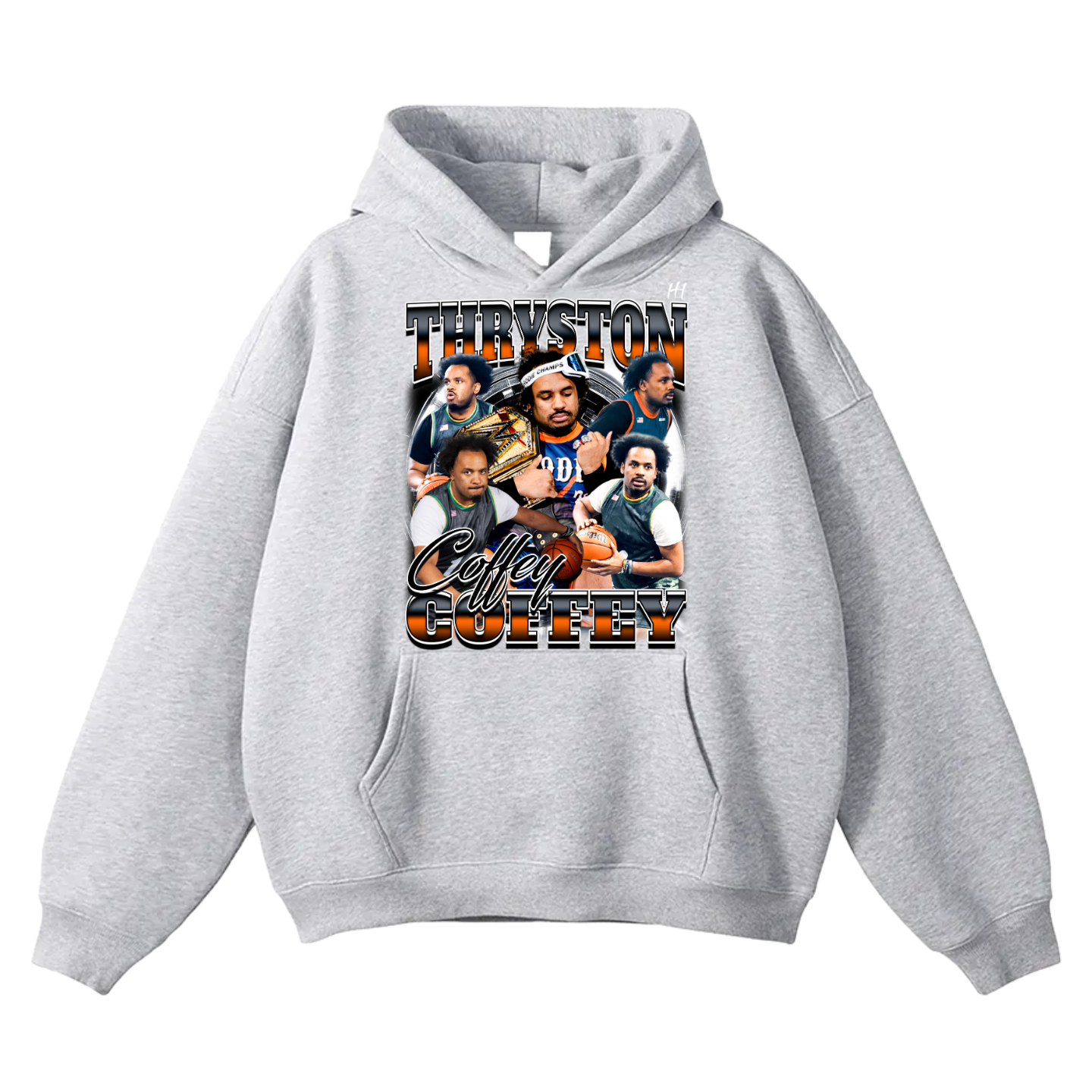 Thryston Coffey Oversize Fleeced Hoodie