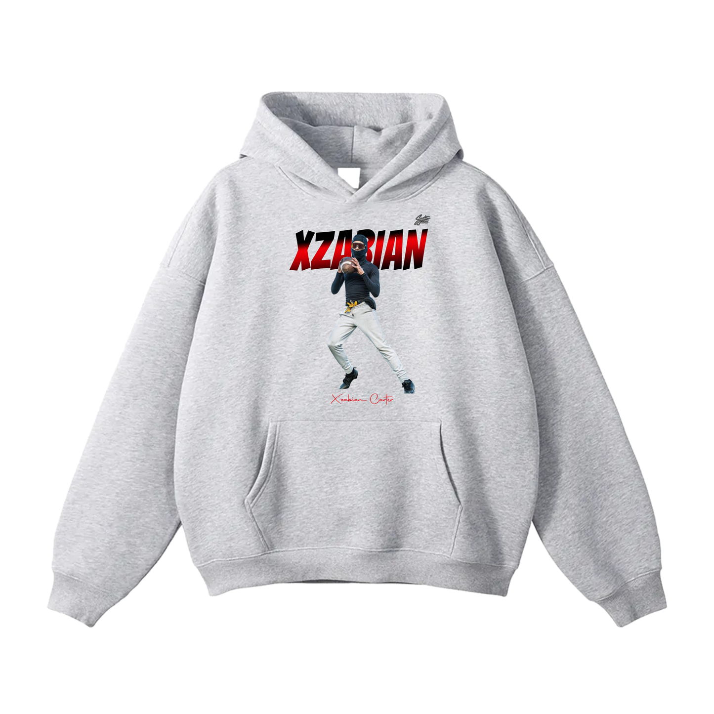 Xzabian Carter Oversize Fleeced Hoodie
