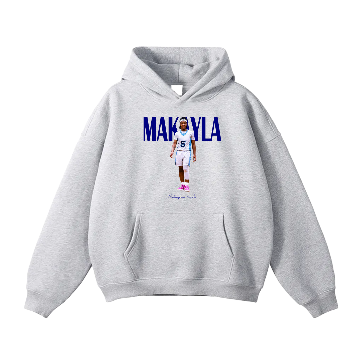 Makayla Hill Oversize Fleeced Hoodie