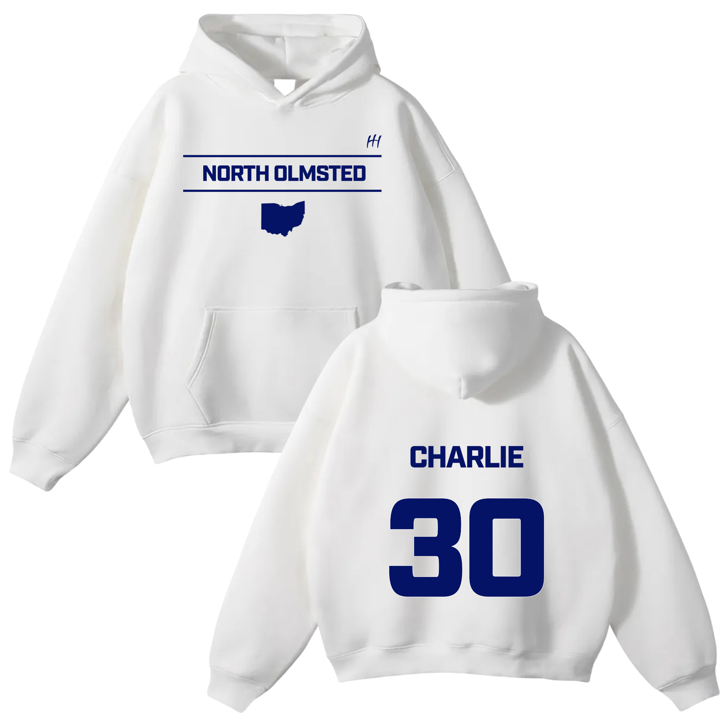 Charlie Shuck Jr Oversize Fleeced Hoodie