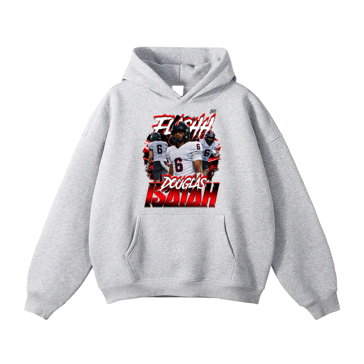 Isaiah Douglas Oversize Fleeced Hoodie