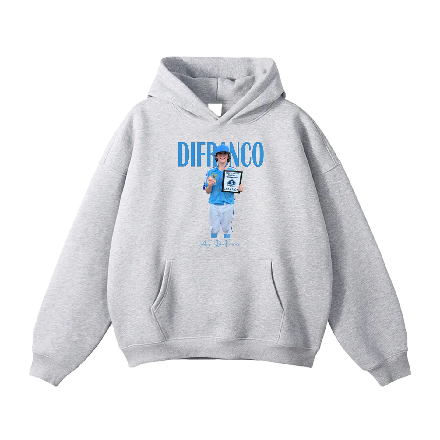 AJ DiFranco Oversize Fleeced Hoodie