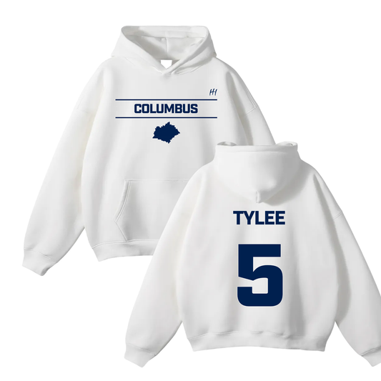 Tylee Johnson Oversize Fleeced Hoodie