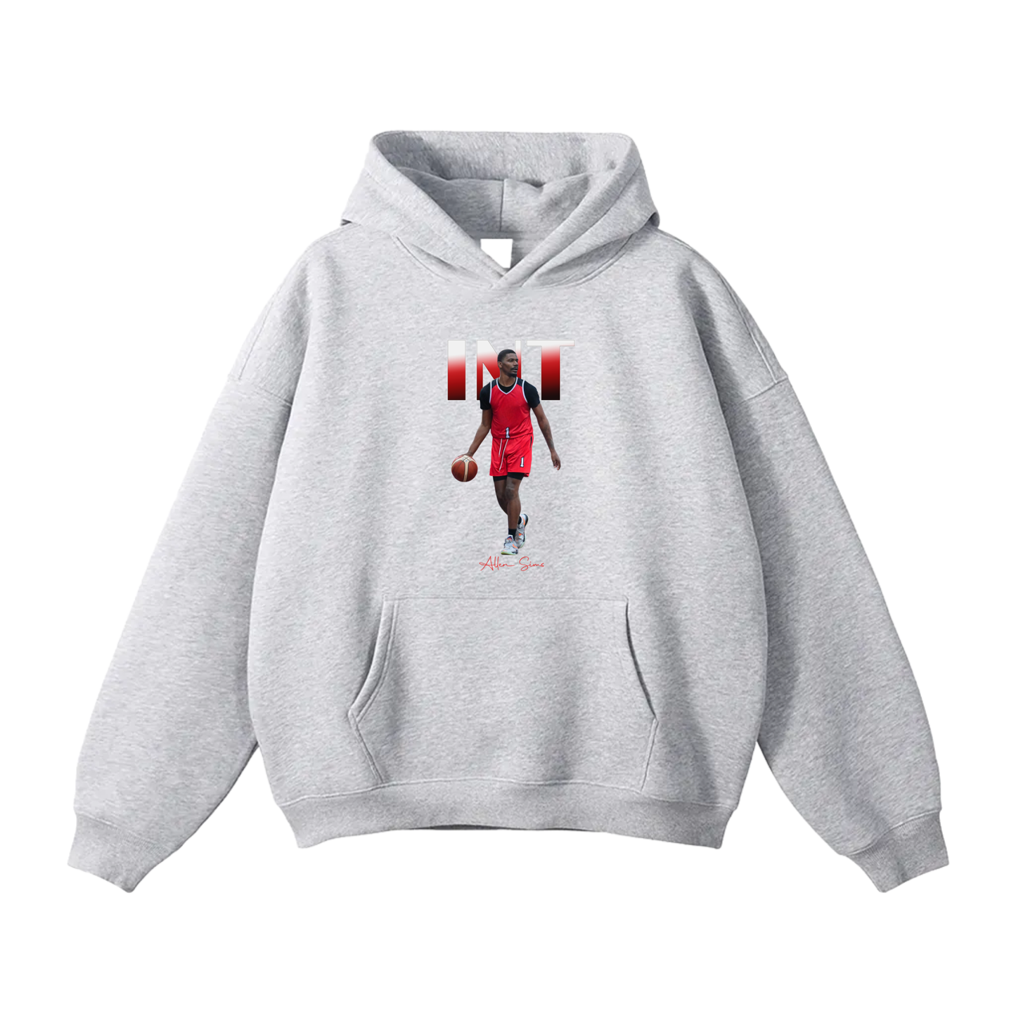 Allen Sims Oversize Fleeced Hoodie
