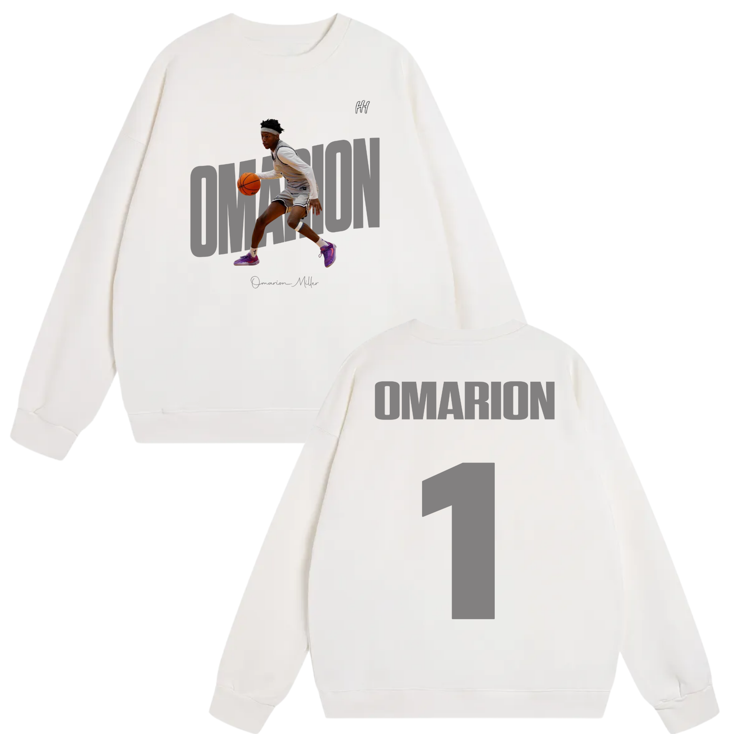 Omarion Miller 2 Heavyweight Crewneck Sweatshirt