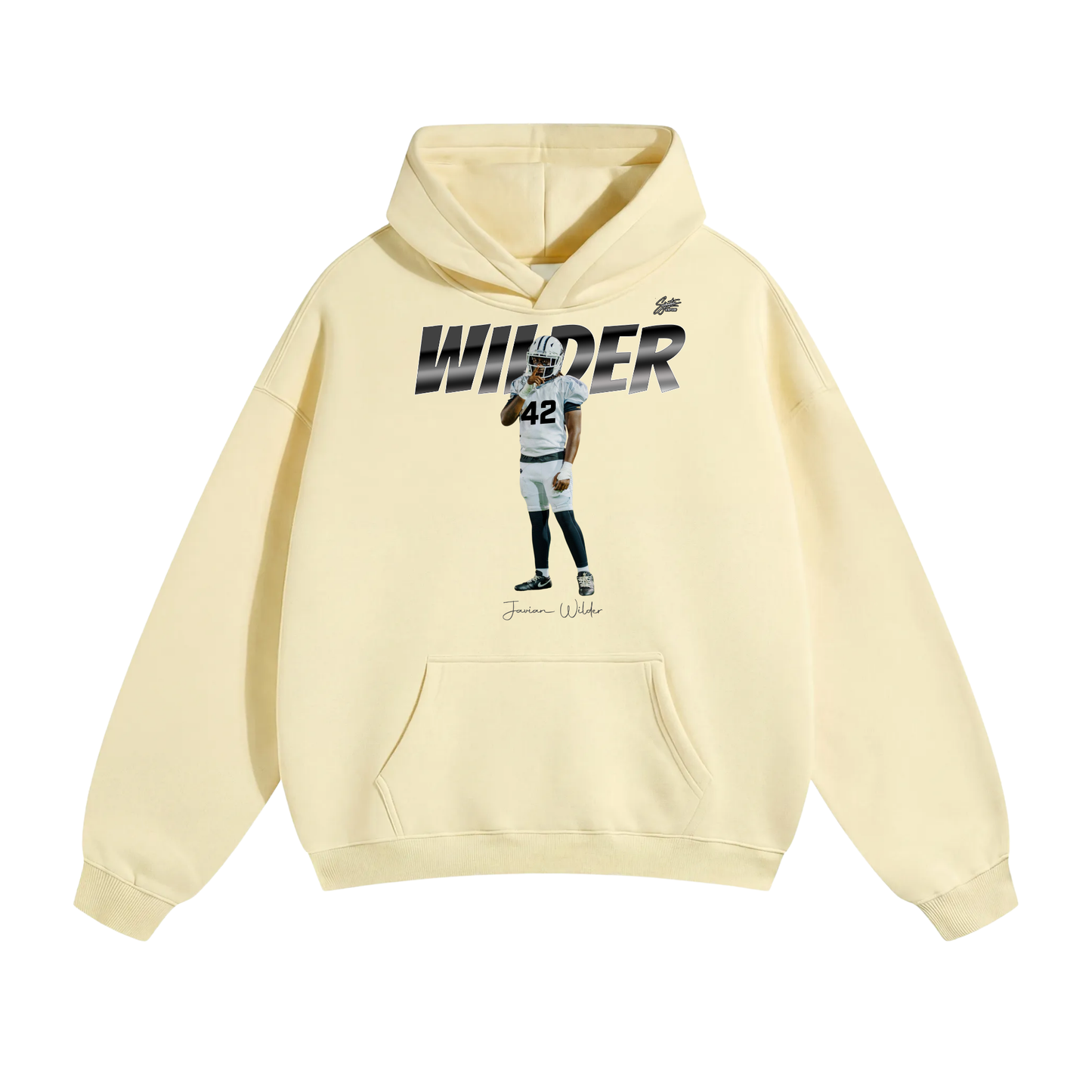 Javian Wilder Oversize Fleeced Hoodie