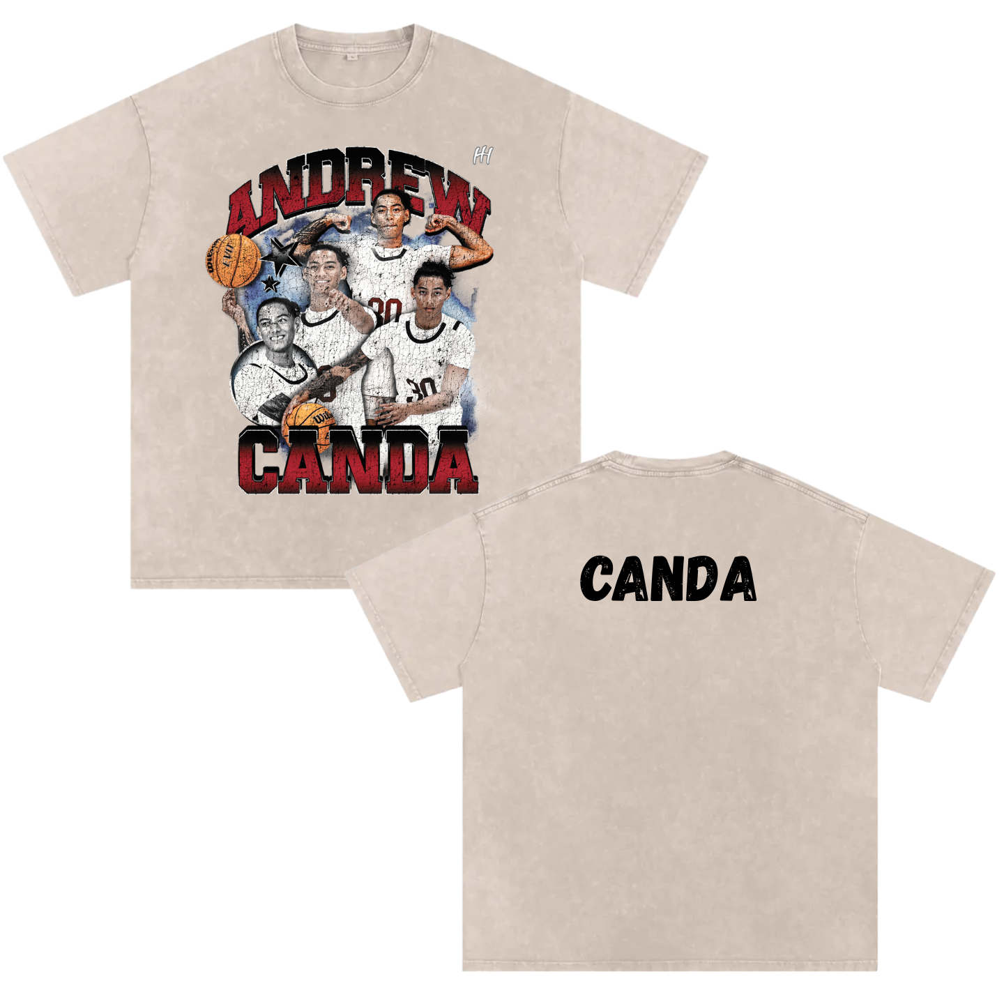 Andrew Canda Heavyweight Oversized T-shirt