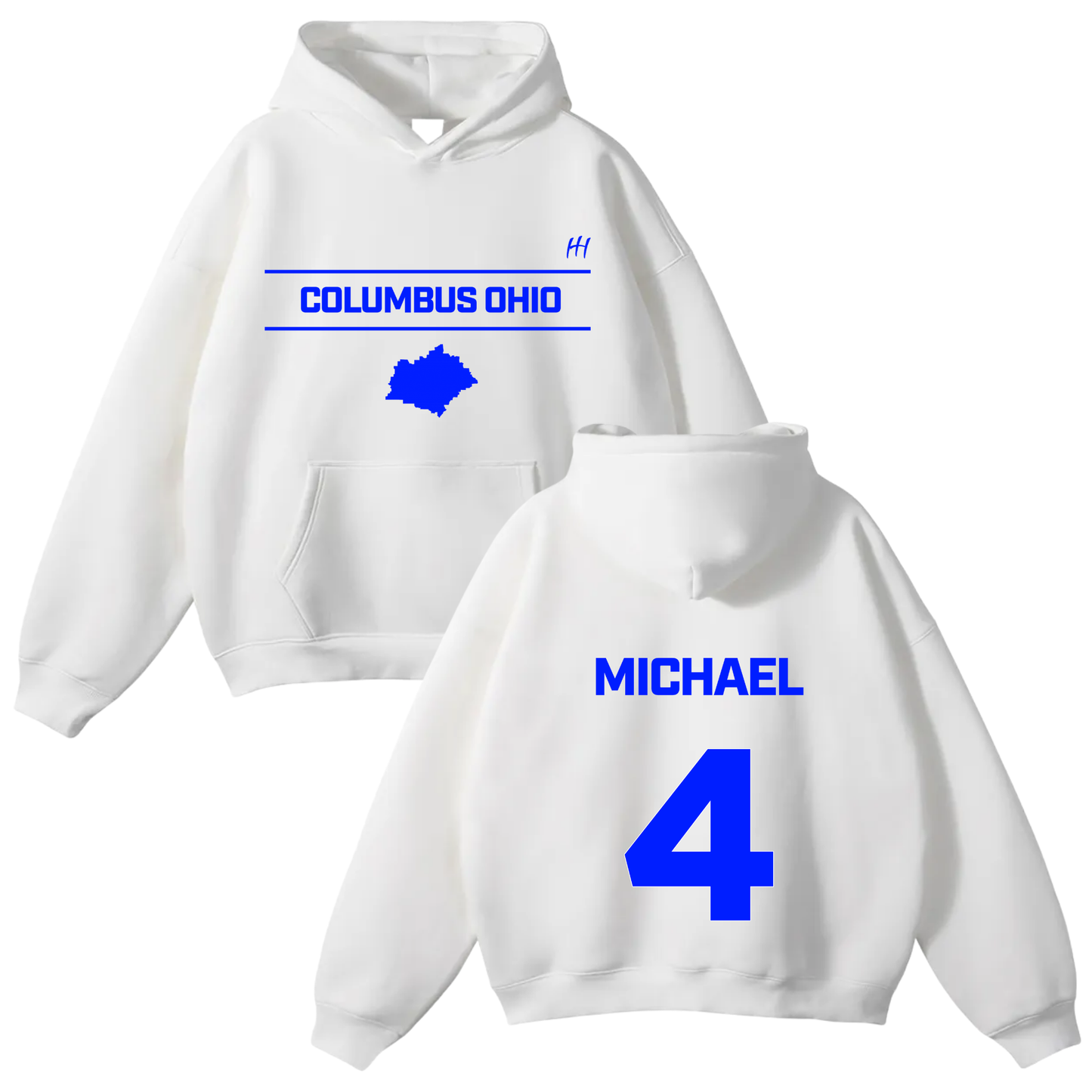 Michael Vaulx Oversize Fleeced Hoodie