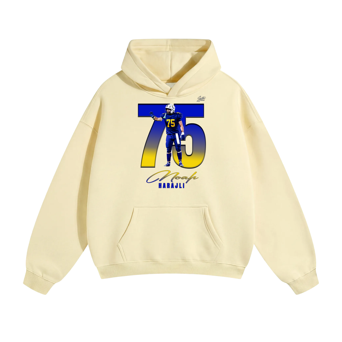 Noah Harajli Oversize Fleeced Hoodie