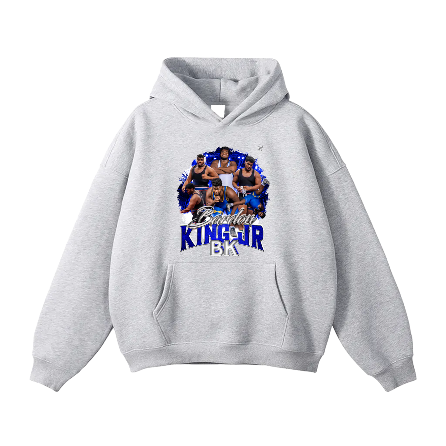 Bardon King Jr Oversize Fleeced Hoodie