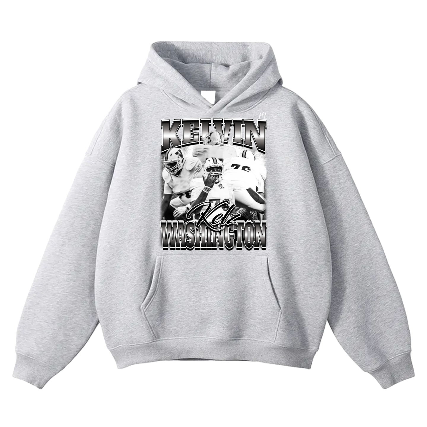 Kelvin Washington Oversize Fleeced Hoodie