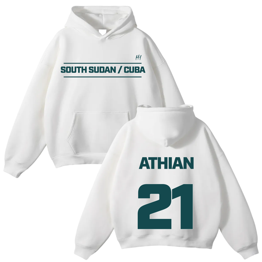 Joshua Athian Oversize Fleeced Hoodie