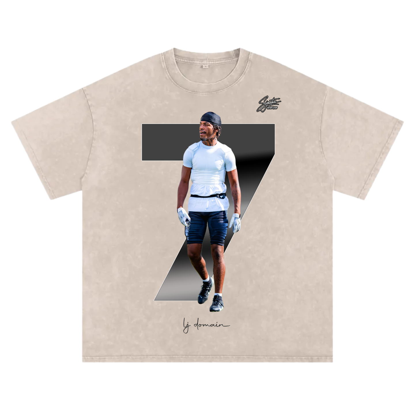 lj domain Oversize T-shirt