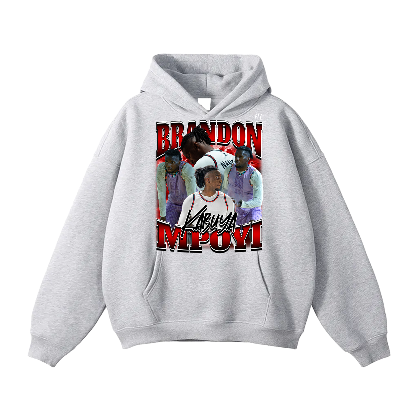 Brandon Kabuya Mpoyi Oversize Fleeced Hoodie