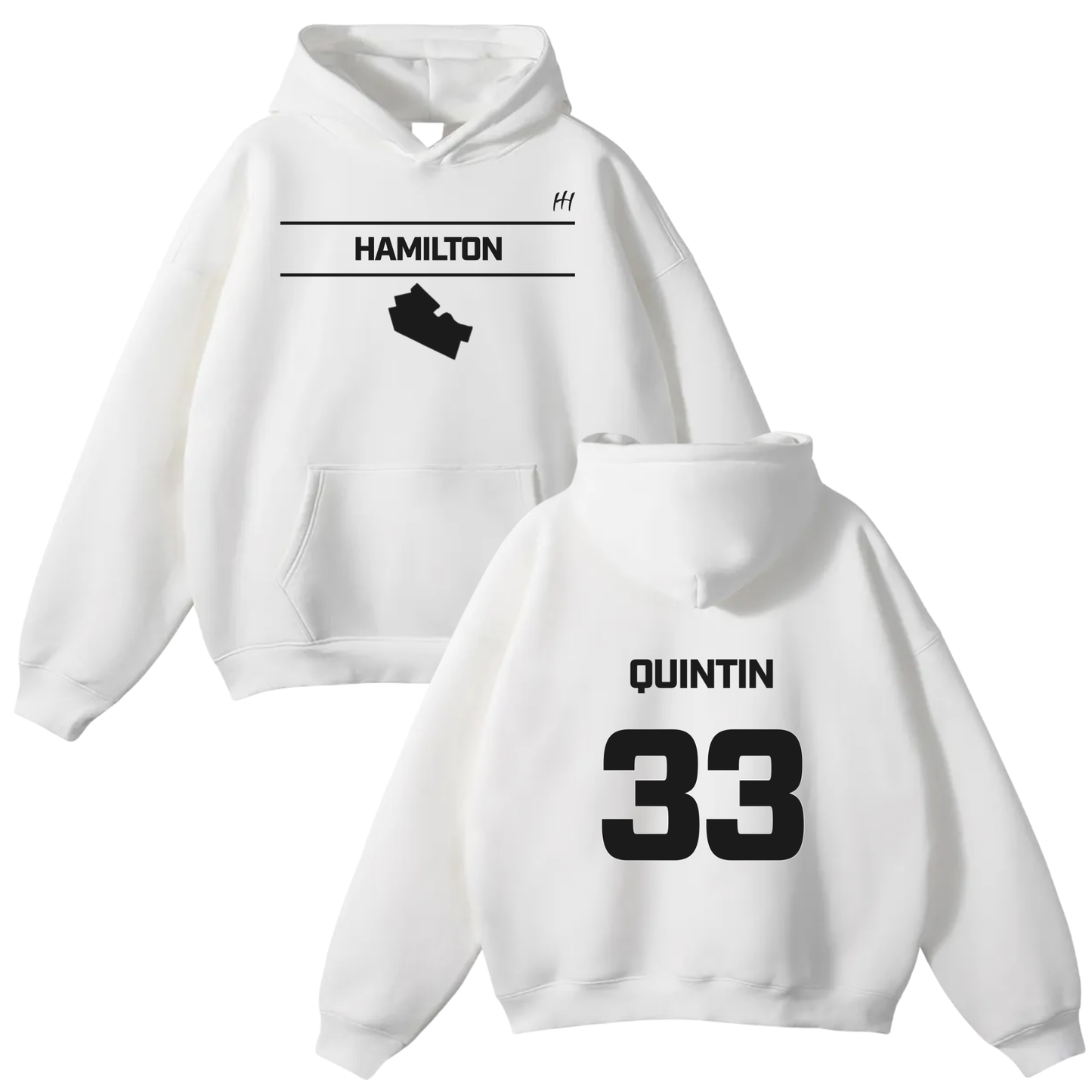 Quintin Joseph Oversize Fleeced Hoodie