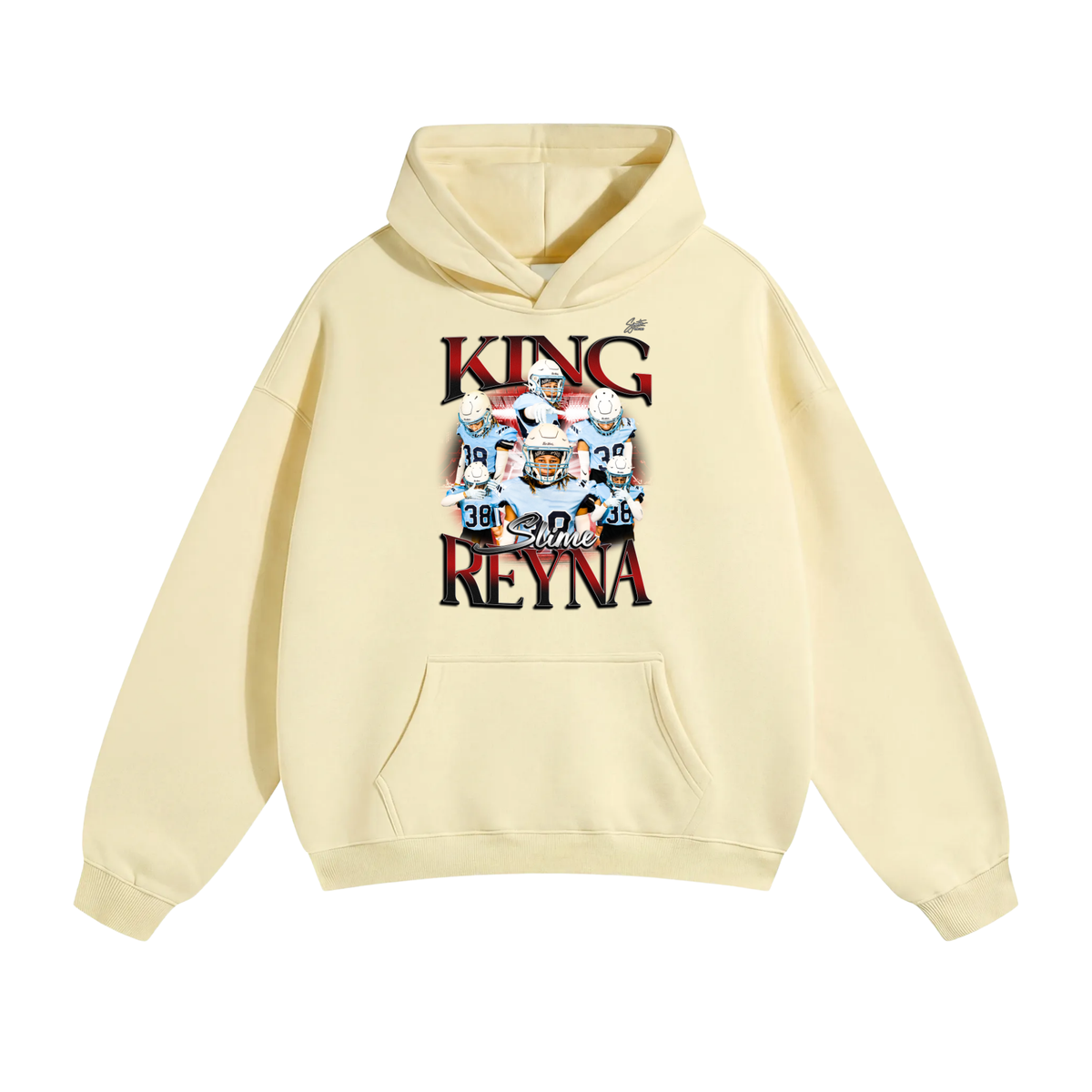 King Reyna Oversize Fleeced Hoodie
