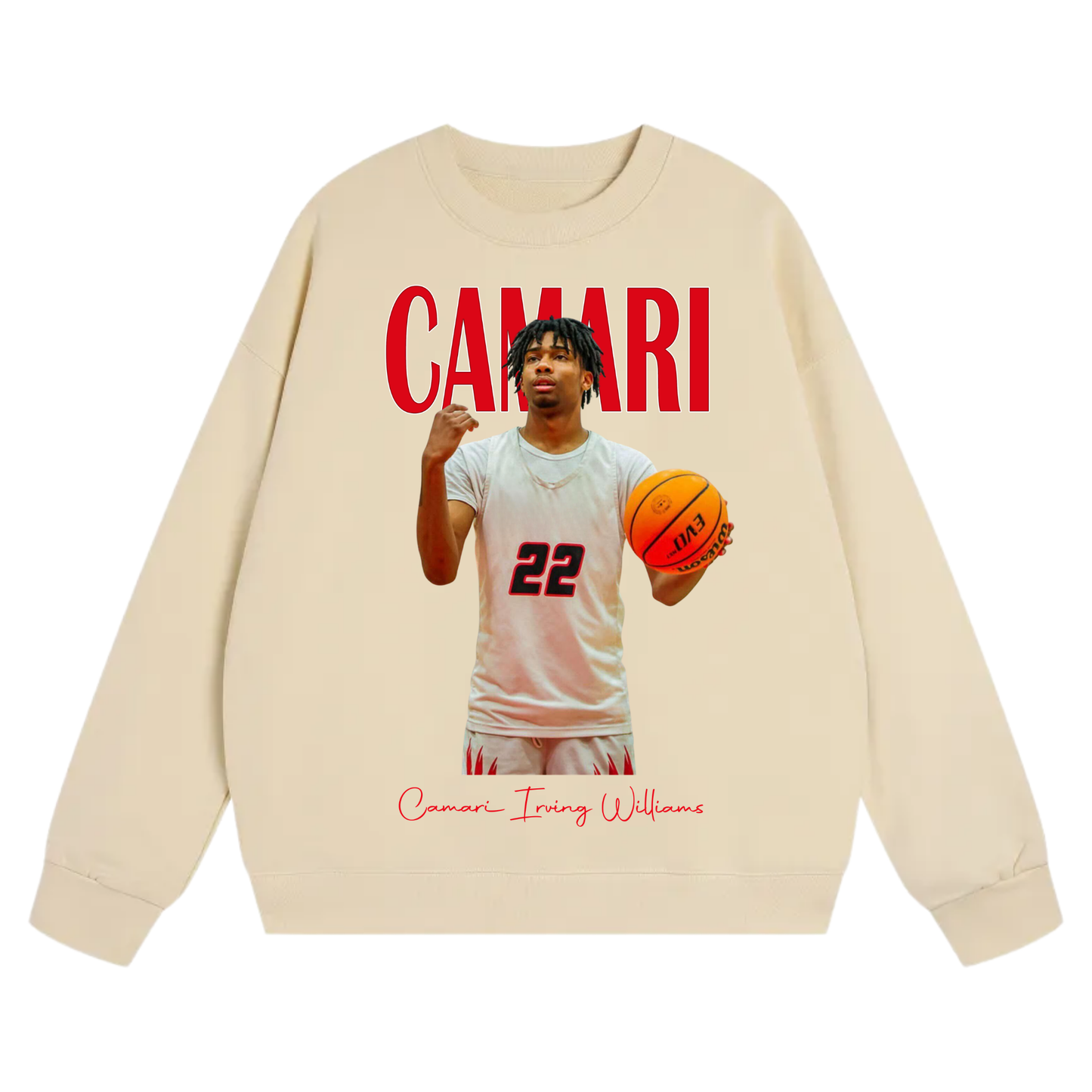 Camari Irving Williams Heavyweight Crewneck Sweatshirt