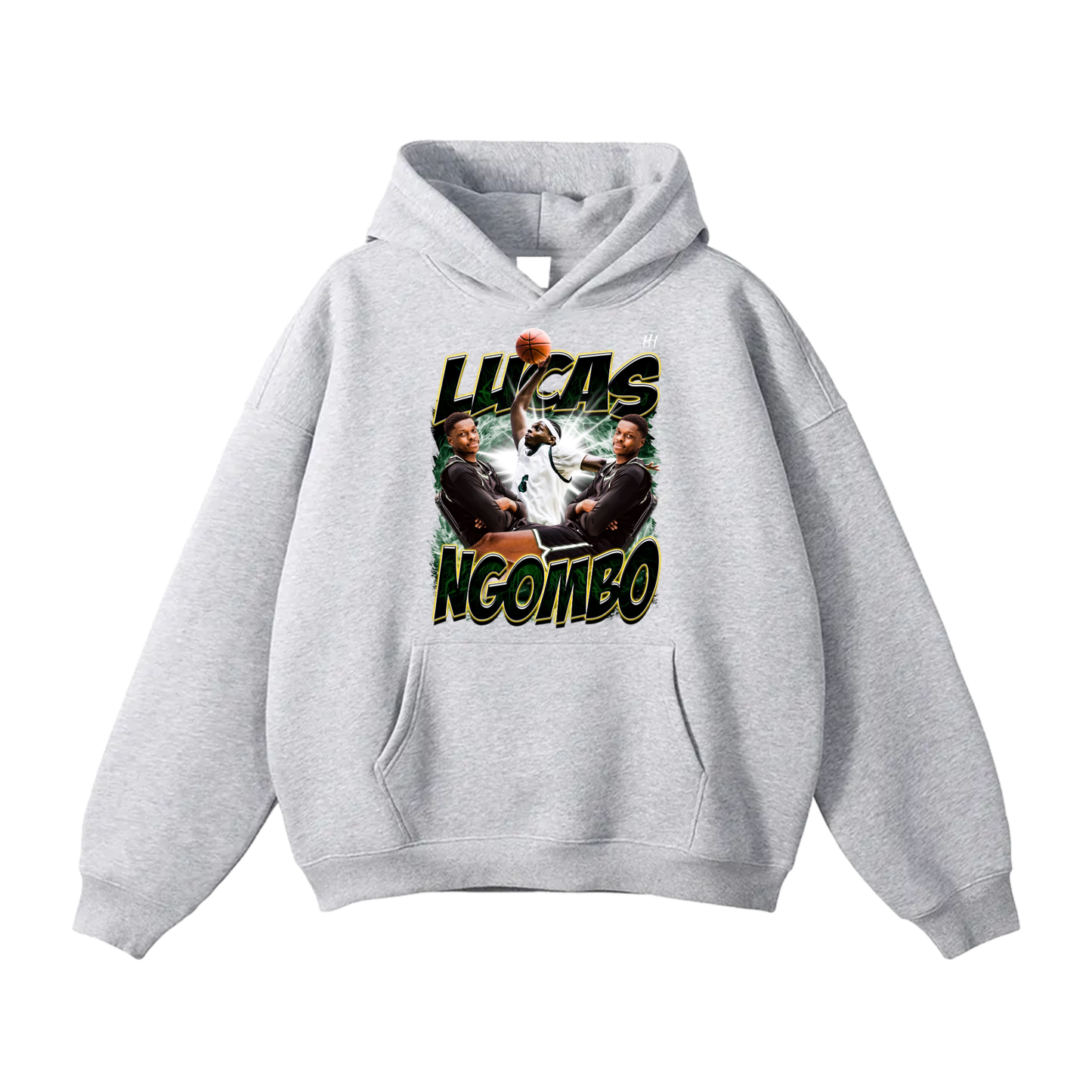 Lucas Ngombo Oversize Fleeced Hoodie