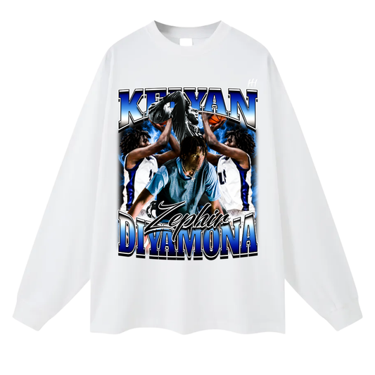 Keylan Diyamona Long Sleeve Tee