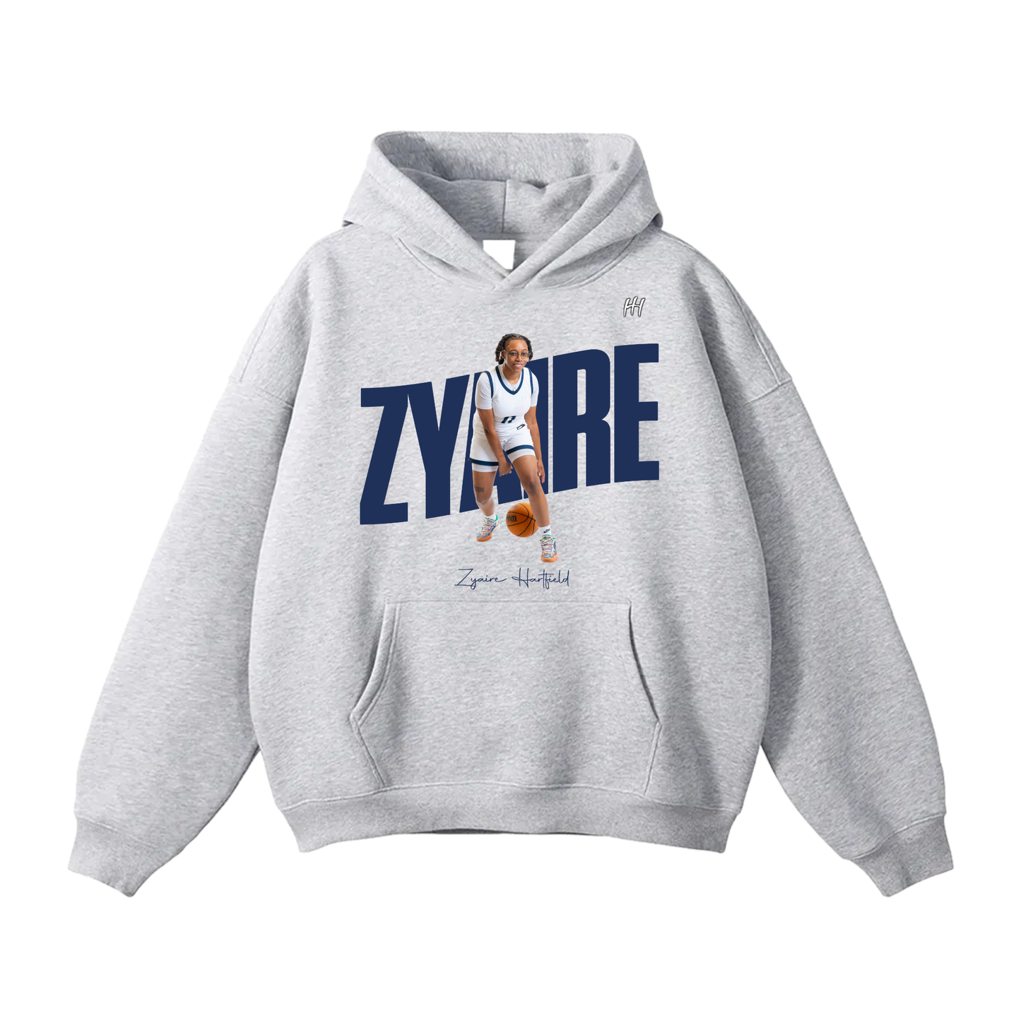 Zyaire Hartfield Oversize Fleeced Hoodie