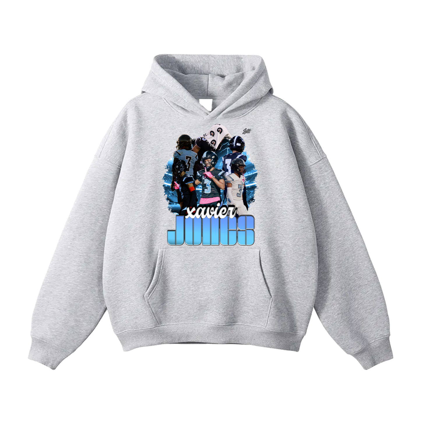 Xavier Jones Oversize Fleeced Hoodie