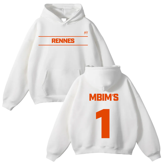 Bruno Mbimi Ndjamou Oversize Fleeced Hoodie