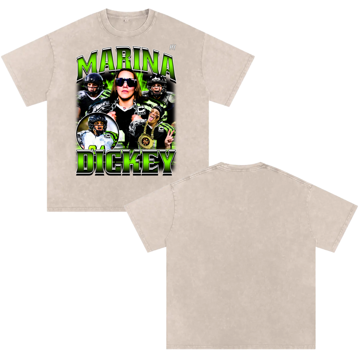 Marina Dickey Heavyweight Oversized T-shirt