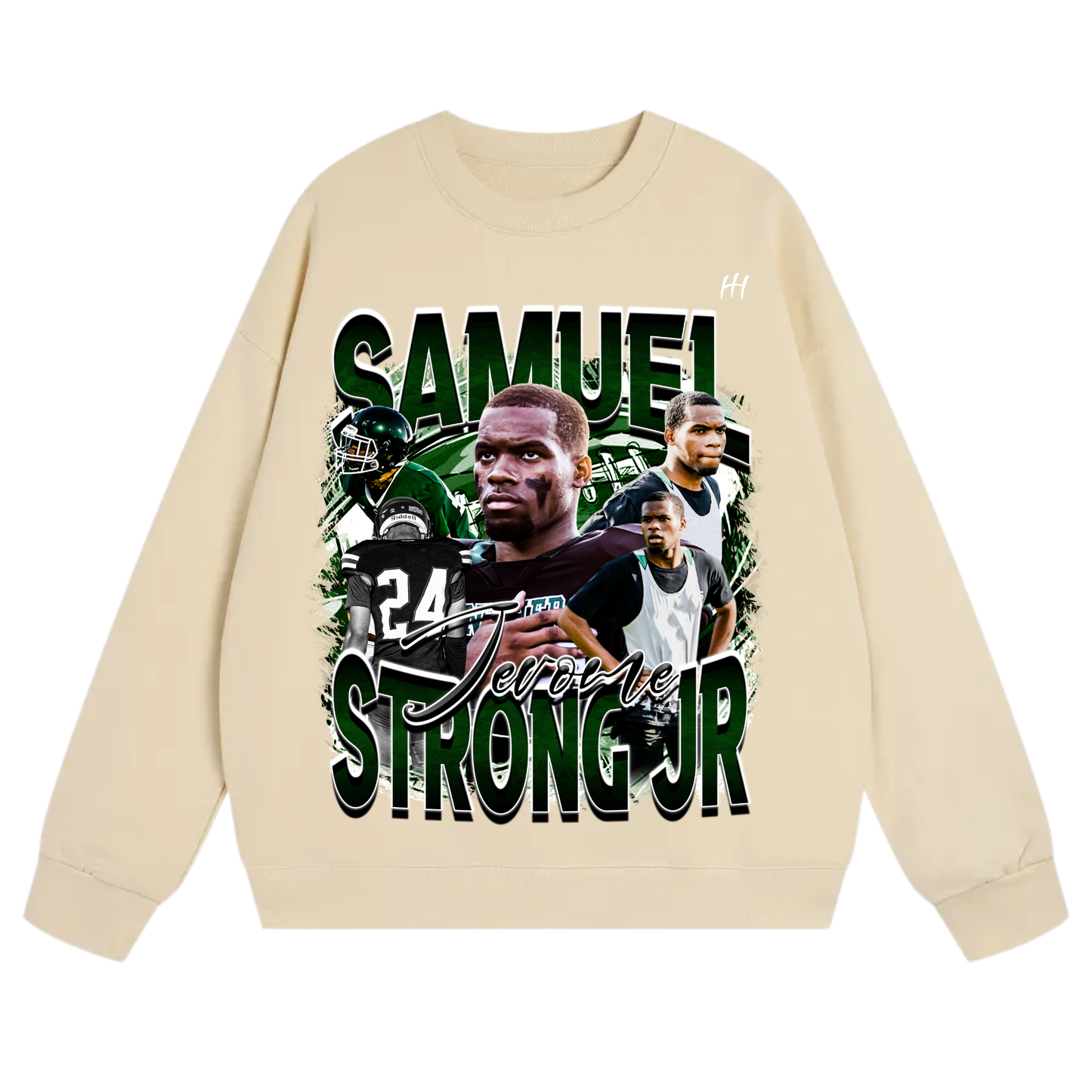 Samuel Jerome Strong Jr Heavyweight Crewneck Sweatshirt