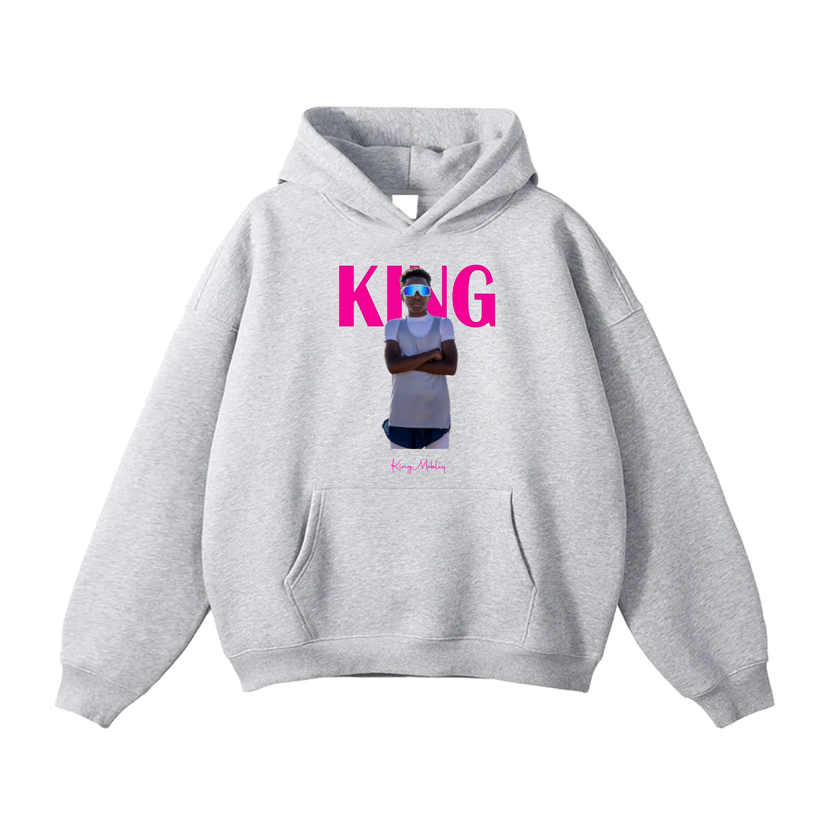 King Mobley Oversize Fleeced Hoodie