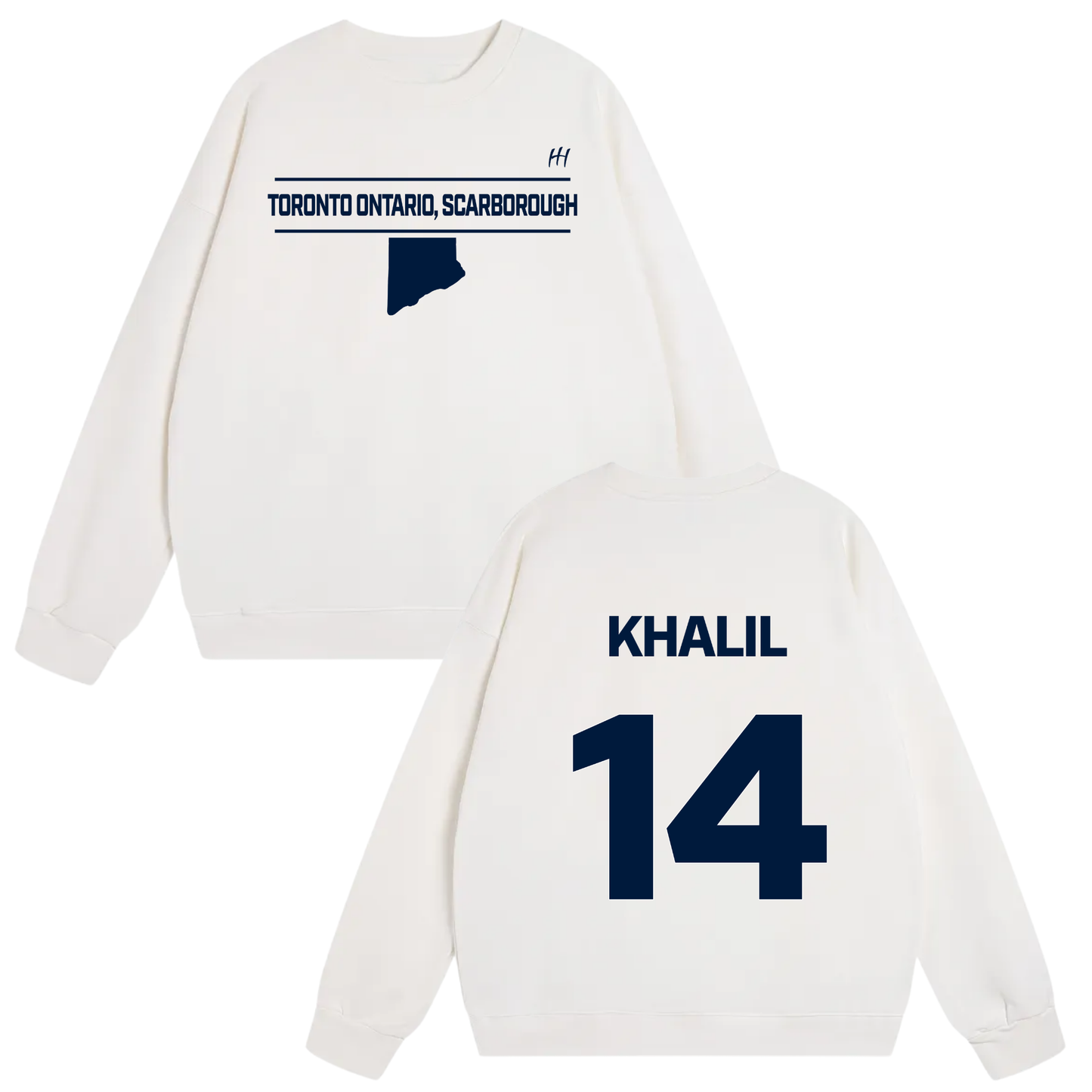 Khalil Nathanial Kirk Patrick Miller Heavyweight Crewneck Sweatshirt