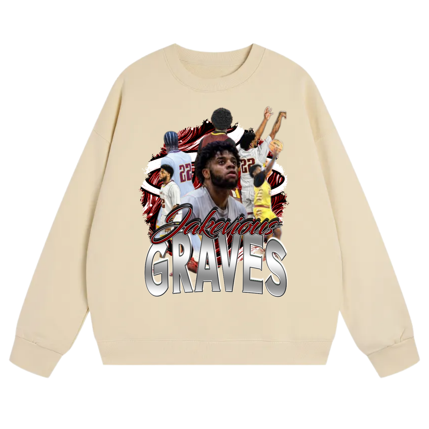 Jakevious Graves Heavyweight Crewneck Sweatshirt