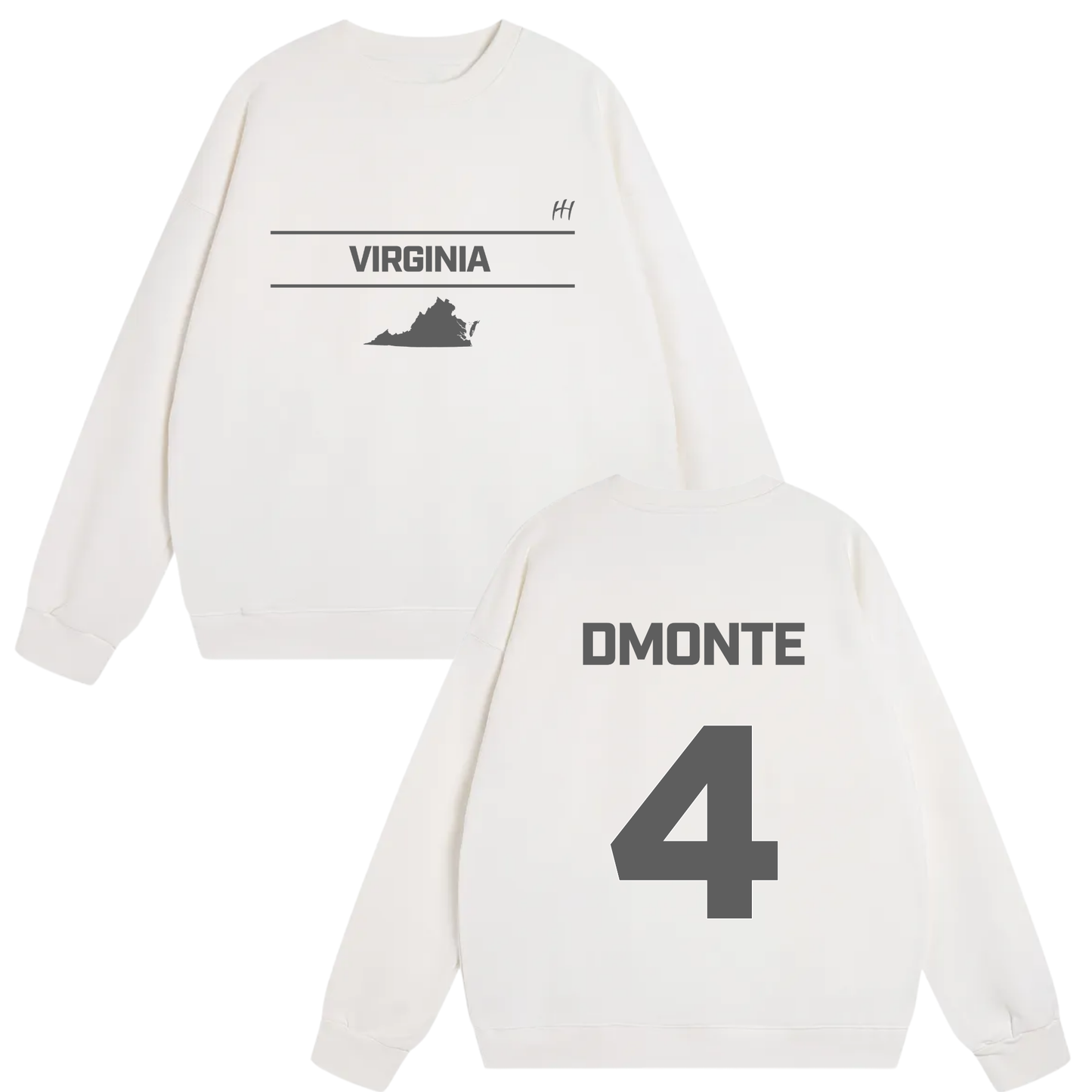 Dmonte Brown Heavyweight Crewneck Sweatshirt