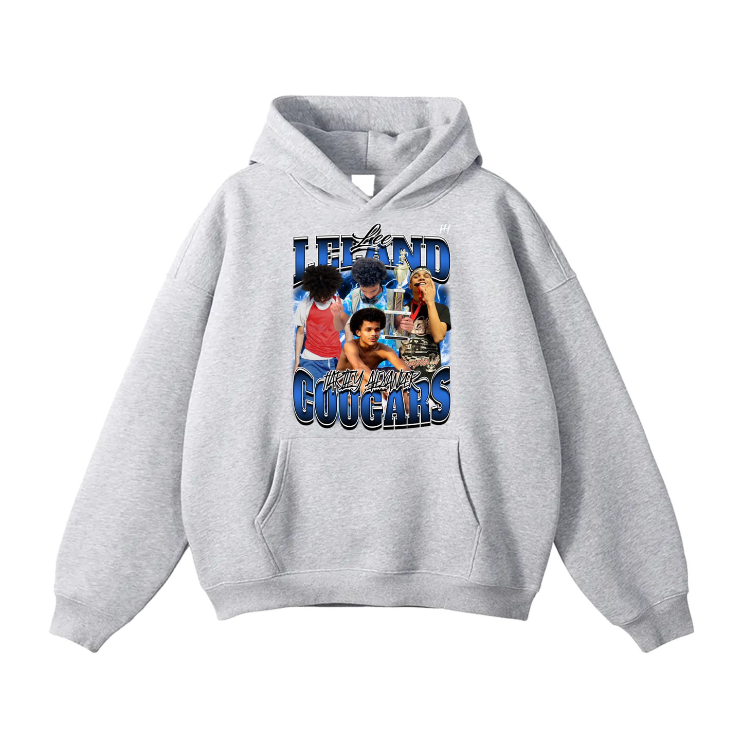 Leland Hartley Oversize Fleeced Hoodie
