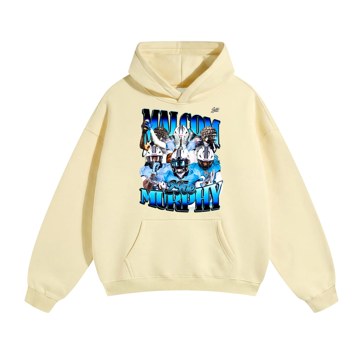 Malcom Murphy Oversize Fleeced Hoodie