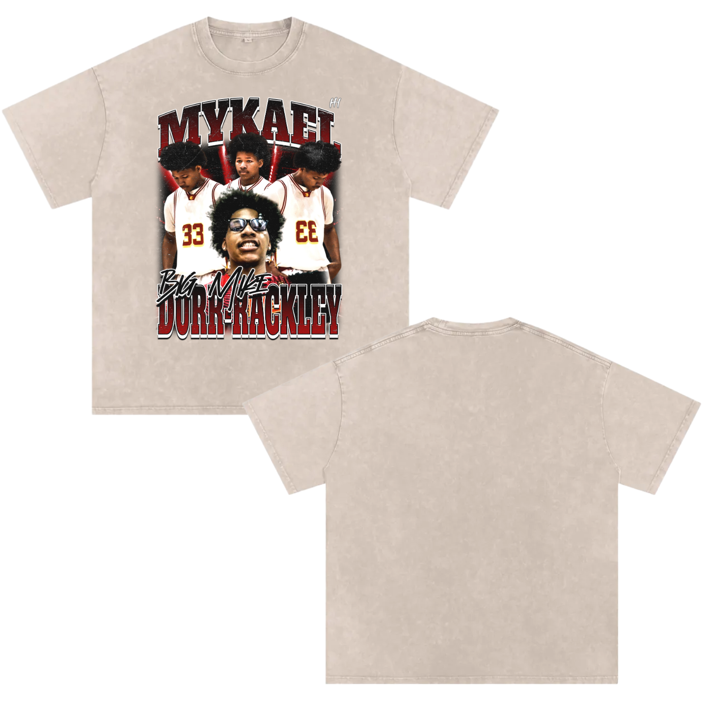 Mykael Durr-Rackley Heavyweight Oversized T-shirt
